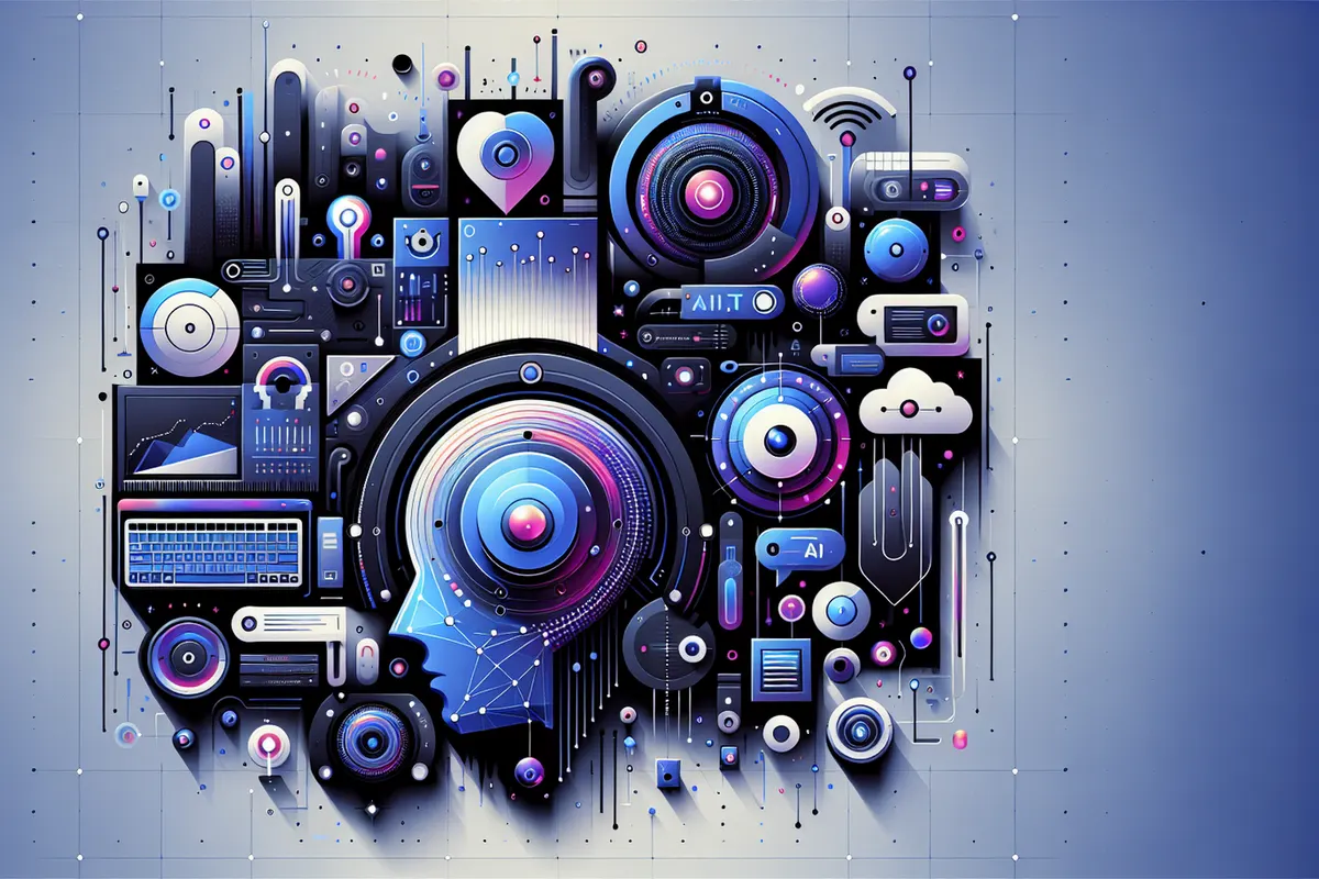 Une équipe organise des visuels, des graphiques et des contenus interactifs dans un espace de création unifié.