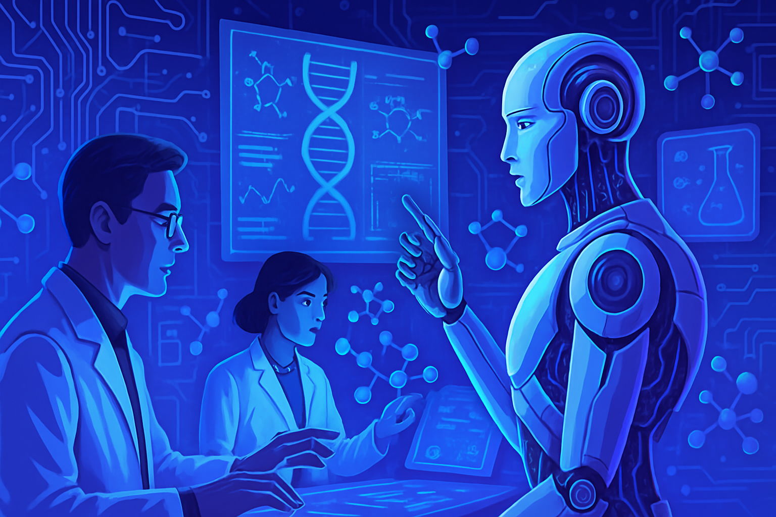 découvrez comment l'intelligence artificielle révolutionne la recherche scientifique en accélérant la découverte de nouveaux traitements, technologies et solutions innovantes. plongez dans un avenir où la science évolue à une vitesse vertigineuse grâce à des algorithmes avancés et des analyses de données puissantes.