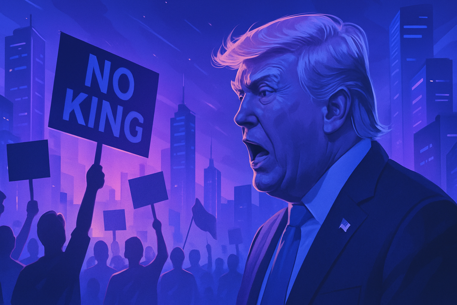 découvrez comment la réaction de donald trump aux marches des 'sans rois' a renforcé les revendications des manifestants, selon notre analyse détaillée de l'événement politique.