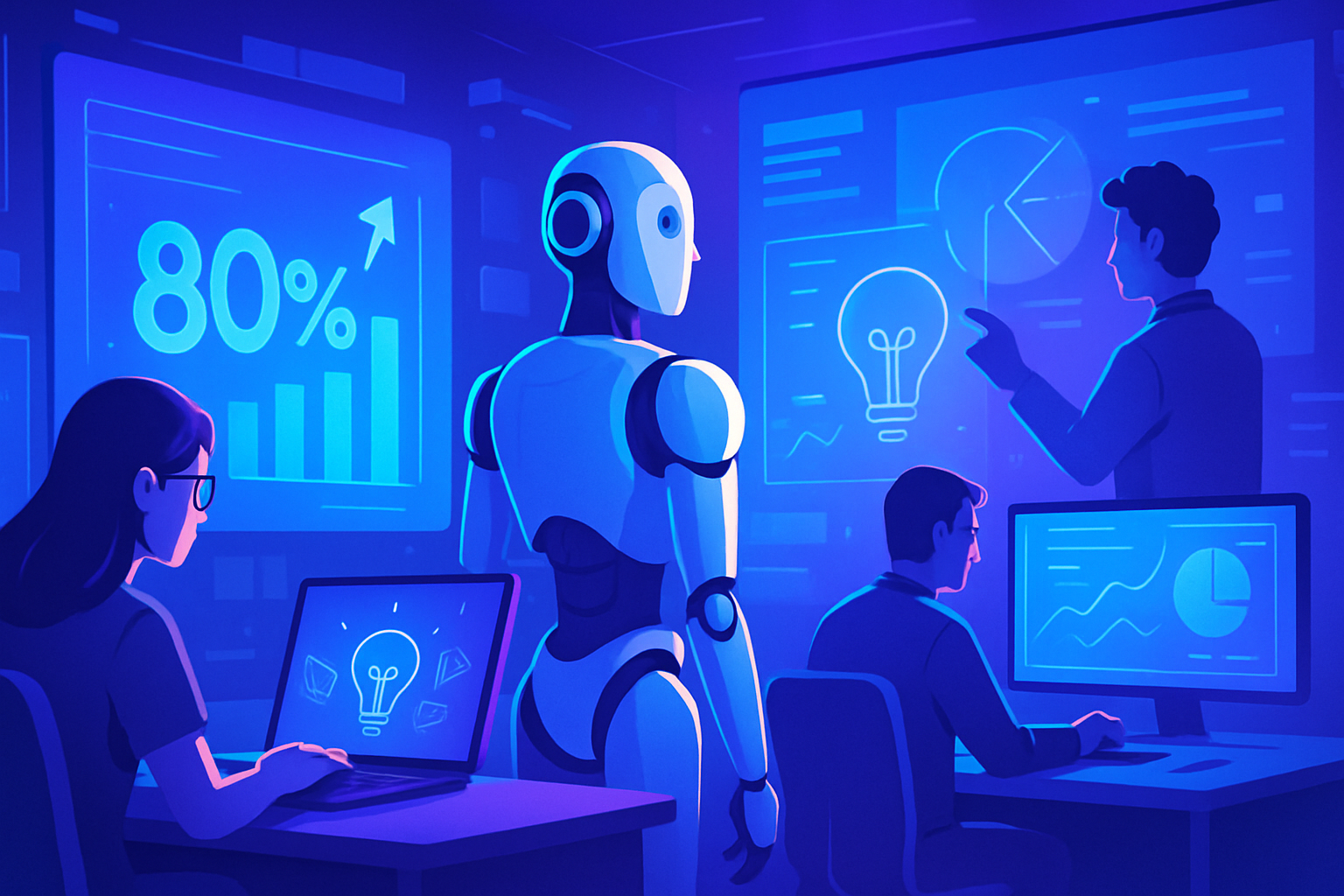 découvrez comment brendan humphreys, responsable chez canva, explique que l'intelligence artificielle permet à 80 % des ingénieurs de l'entreprise d'améliorer considérablement leur productivité et de transformer leurs méthodes de travail.