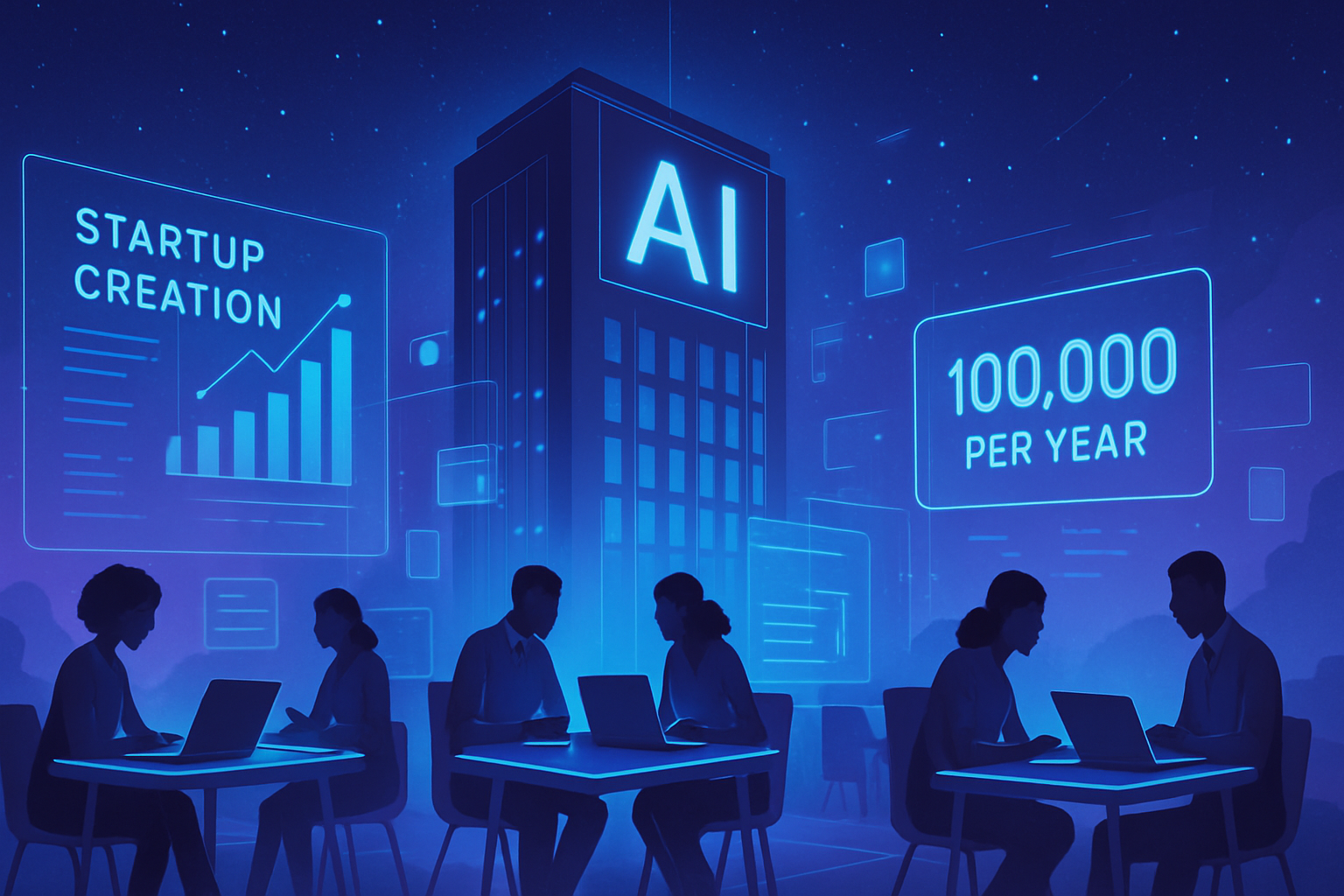 découvrez comment cette startup innovante, propulsée par l'intelligence artificielle, se fixe pour objectif de lancer 100 000 entreprises par an. une ambition audacieuse qui pourrait transformer le paysage entrepreneurial !