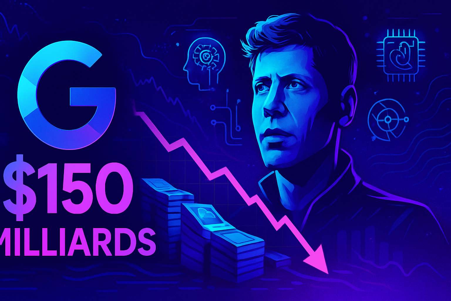 découvrez comment une simple déclaration de sam altman, pdg d’openai, a provoqué une chute de plus de 150 milliards de dollars dans la valorisation de google, bouleversant le secteur de la tech.