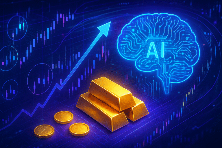 Dans le tourbillon des marchés financiers : la montée de l&rsquo;IA et l&rsquo;envolée des prix de l&rsquo;or, deux énigmes à déchiffrer
