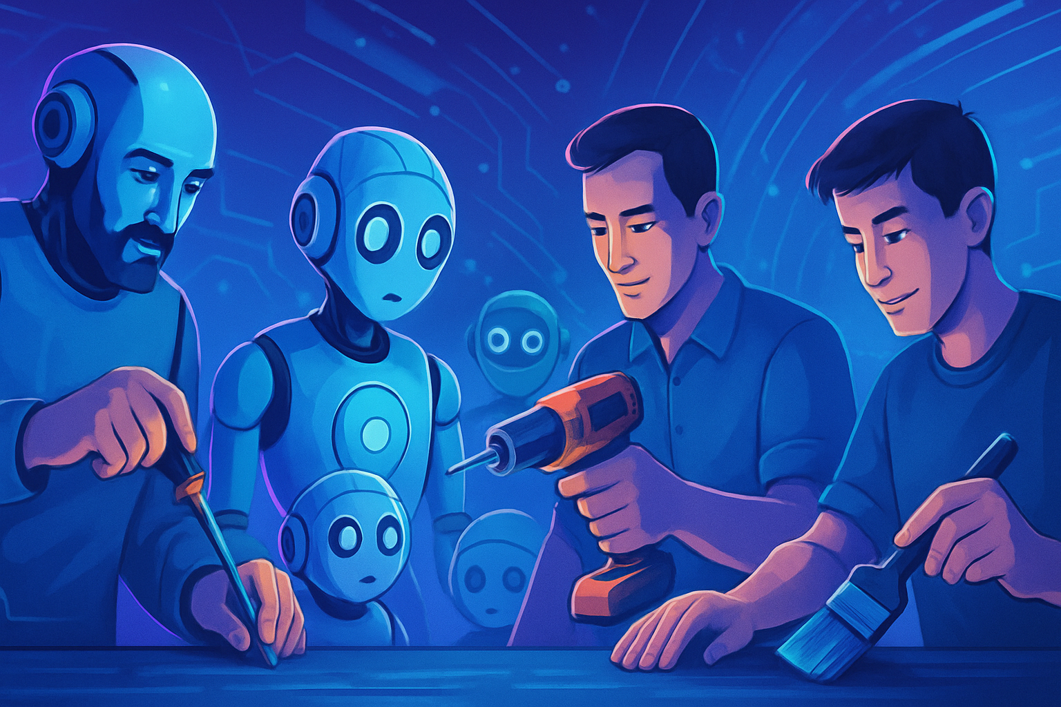 découvrez comment des robots parviennent à utiliser des outils en observant simplement les gestes humains. une avancée technologique fascinante qui rapproche l'intelligence artificielle du comportement humain.