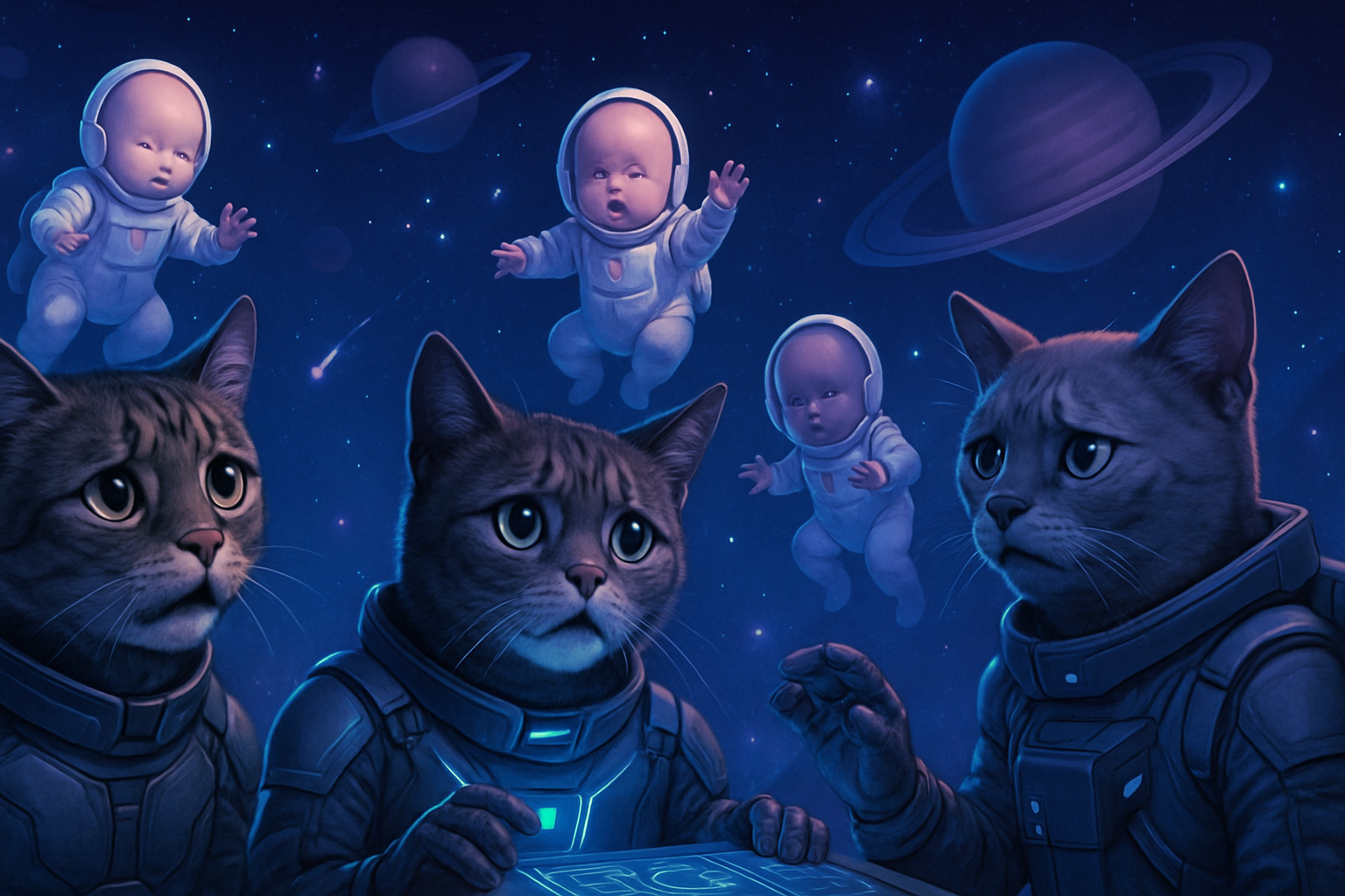 découvrez comment des vidéos absurdes mettant en scène des chats et des bébés dans des situations improbables connaissent un essor fulgurant sur youtube, illustrant la montée des contenus générés par l’ia, également appelés ‘ai slop’.