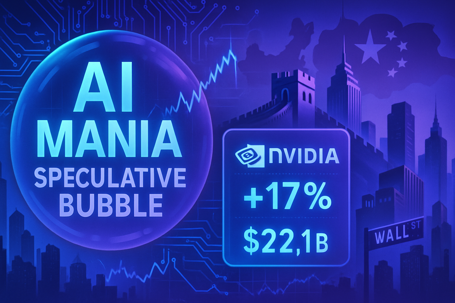 découvrez si l'essor de l'ia s'apparente à une véritable révolution ou à une bulle spéculative, alors que les résultats financiers de nvidia et sa dépendance au marché chinois pourraient influencer la réaction de wall street.