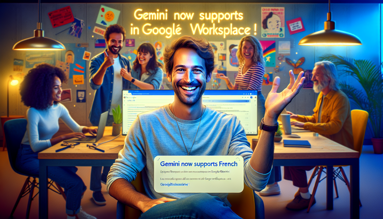 découvrez l'annonce de frédéric arnoux de google : gemini pour workspace prend en charge le français, ouvrant ainsi de nouvelles possibilités pour les utilisateurs francophones. restez informés des dernières innovations et améliorez votre expérience avec les outils google.