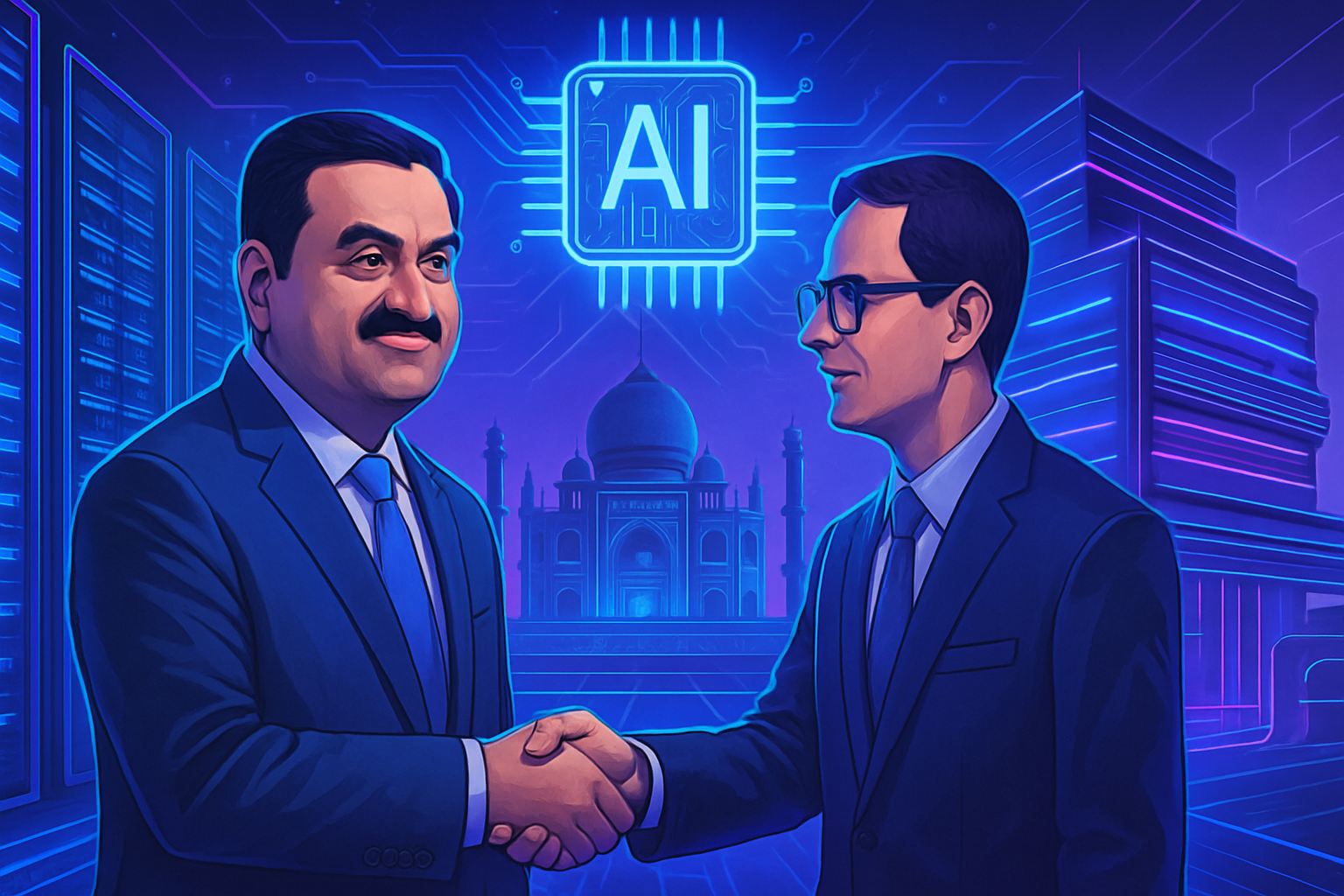 découvrez comment gautam adani et google s'associent pour lancer un méga-centre de données alimenté par l'ia en inde, avec un investissement colossal de 15 milliards de dollars. un projet ambitieux pour transformer le paysage technologique indien.