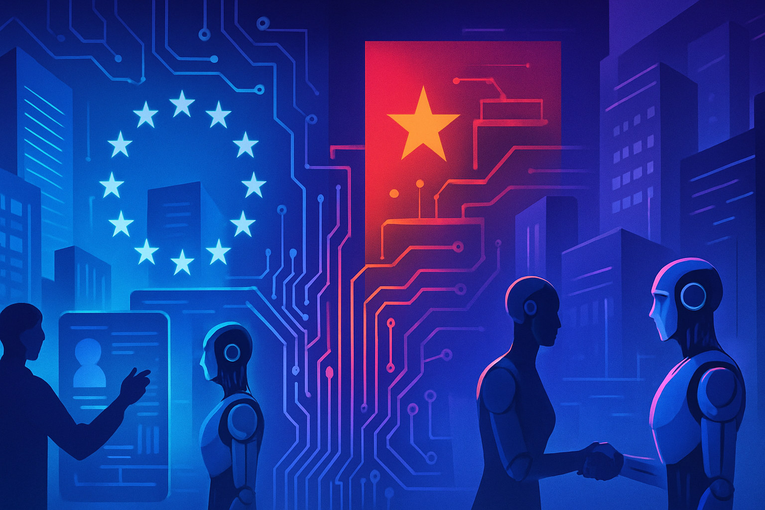 découvrez comment l'union européenne rencontre des difficultés à combler son retard sur la chine en matière d'adoption de l'intelligence artificielle, en raison de freins réglementaires importants.