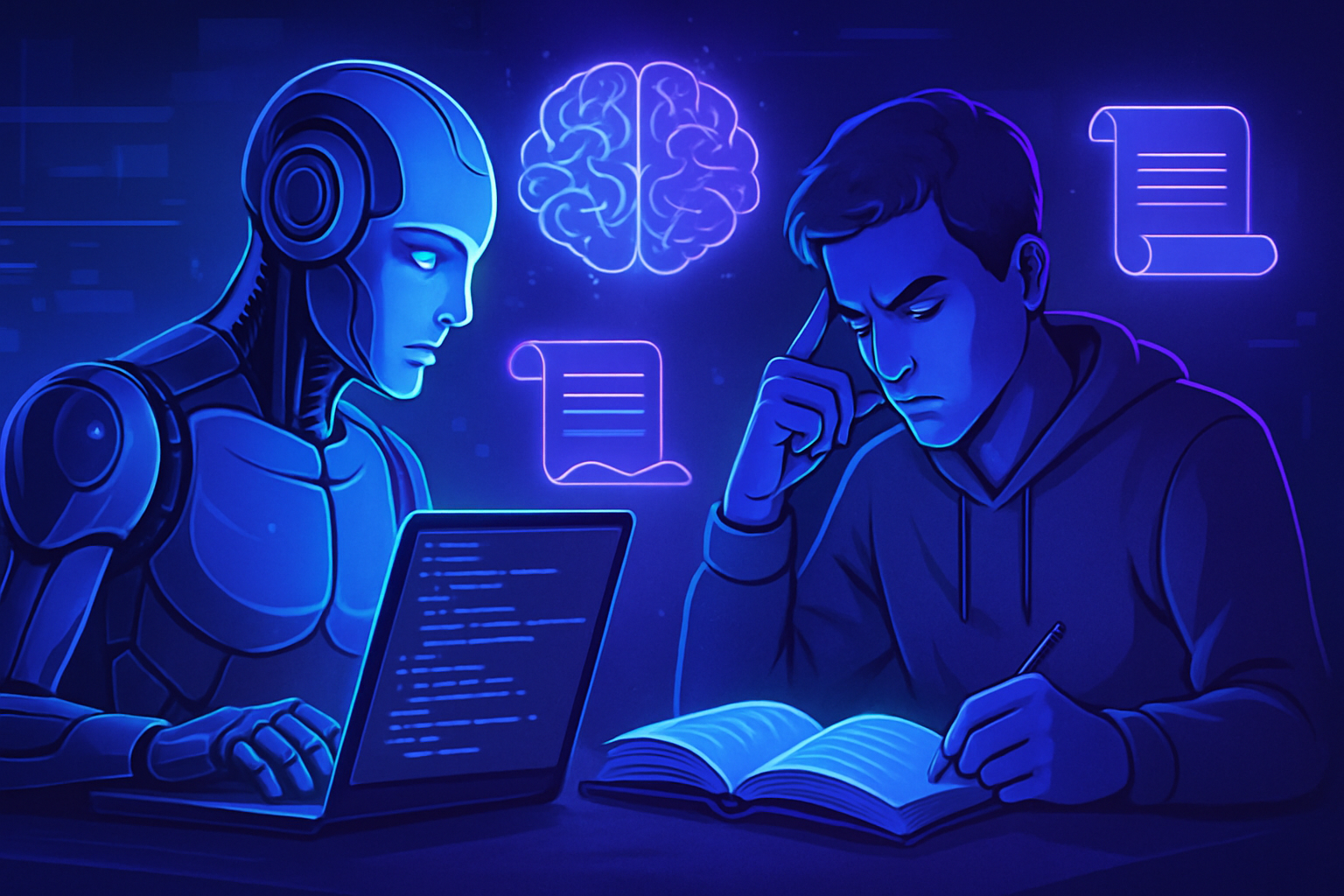 découvrez pourquoi confier la rédaction de votre essai universitaire à l’ia semble séduisant, mais ne remplacera jamais l’authenticité, la voix personnelle et la réflexion unique qu’exige un véritable travail académique.