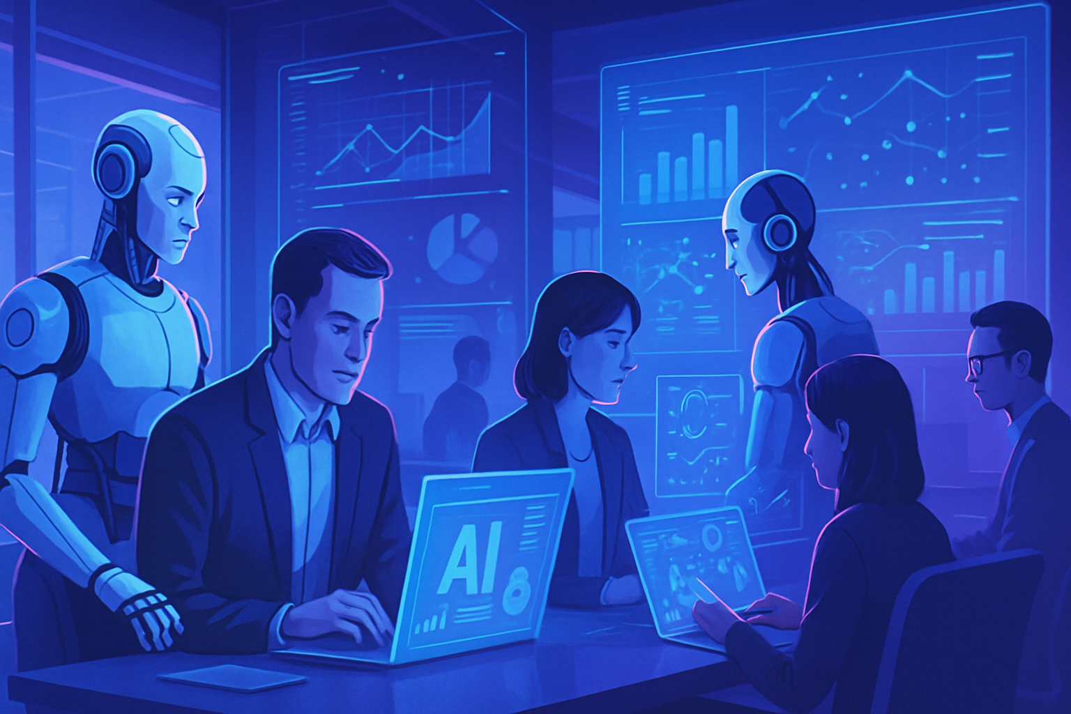découvrez comment l'intelligence artificielle transforme le marché du travail et redéfinit les rôles au sein même des entreprises spécialisées en ia. analyse des impacts, des défis et des opportunités offerts par cette révolution technologique.