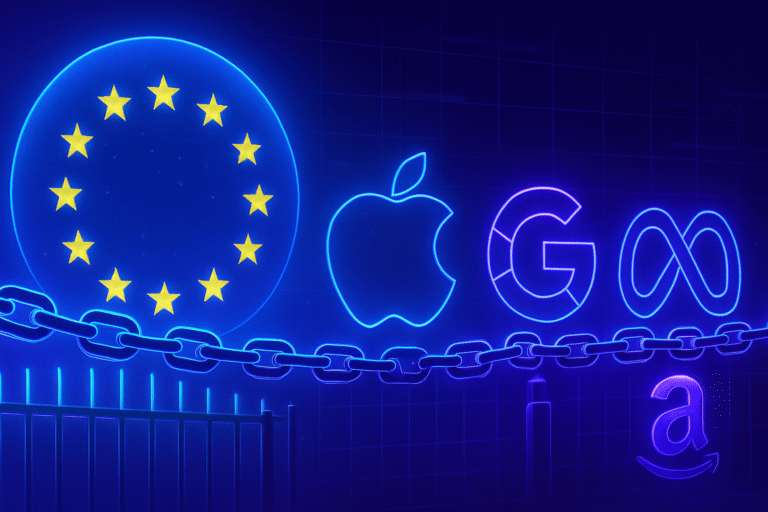 L&rsquo;Union Européenne : Une régulation prudente face aux géants de la Big Tech américaine