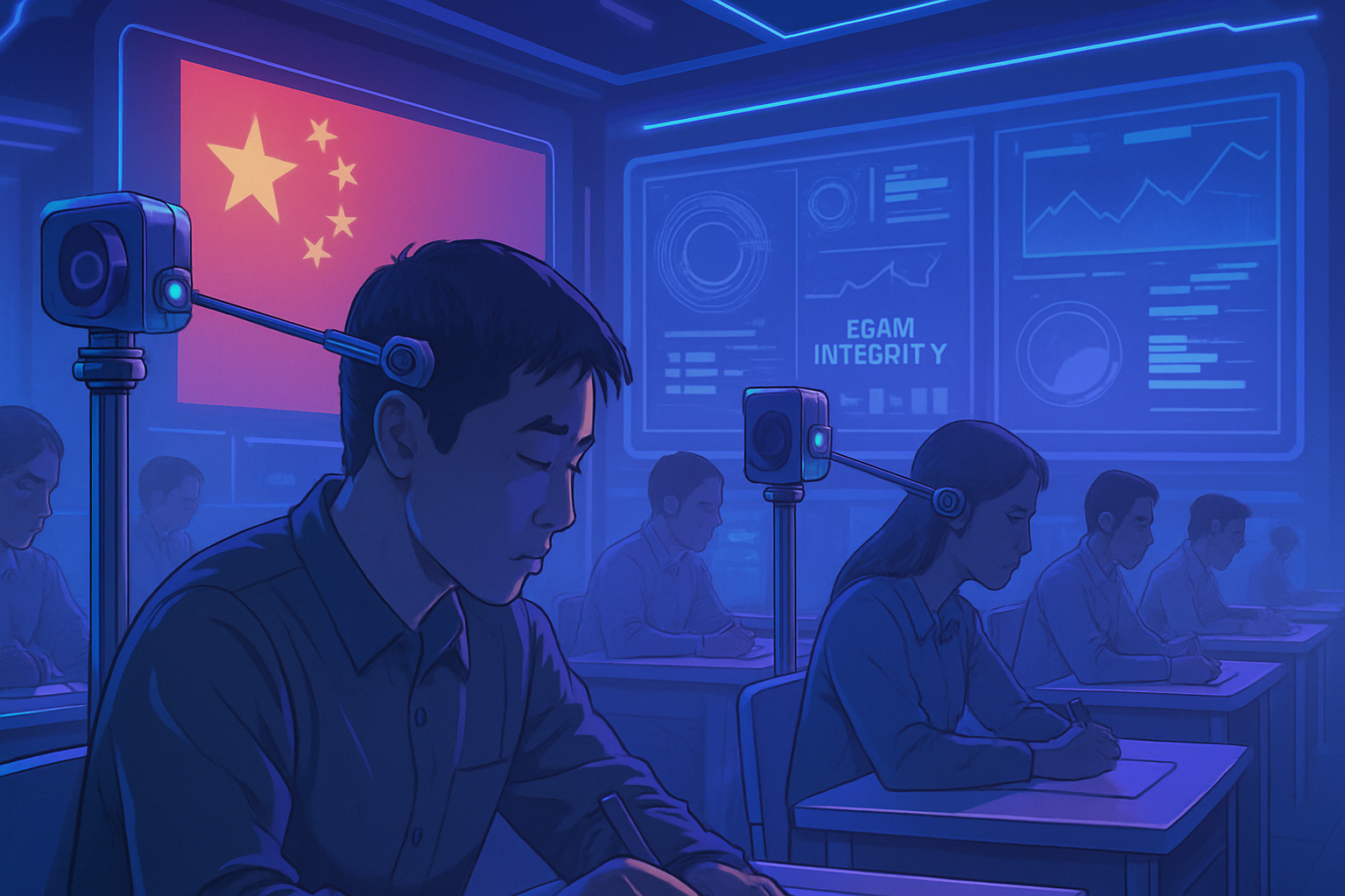 découvrez comment la chine met en œuvre des mesures audacieuses pour lutter contre la triche liée à l'intelligence artificielle lors des examens de fin d'année. une initiative qui soulève de nombreuses questions sur l'éthique et l'avenir des évaluations académiques.