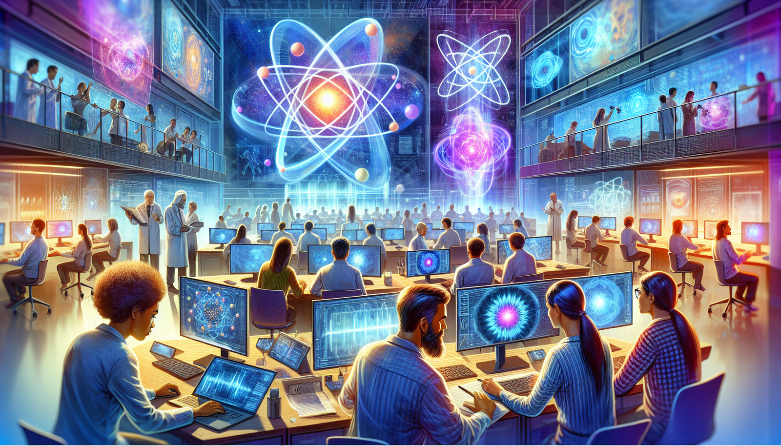 découvrez comment la méthode 'ai à grande échelle' révolutionne les simulations atomistiques, offrant aux chercheurs des outils puissants pour explorer et comprendre le monde atomique avec une précision et une efficacité sans précédent.