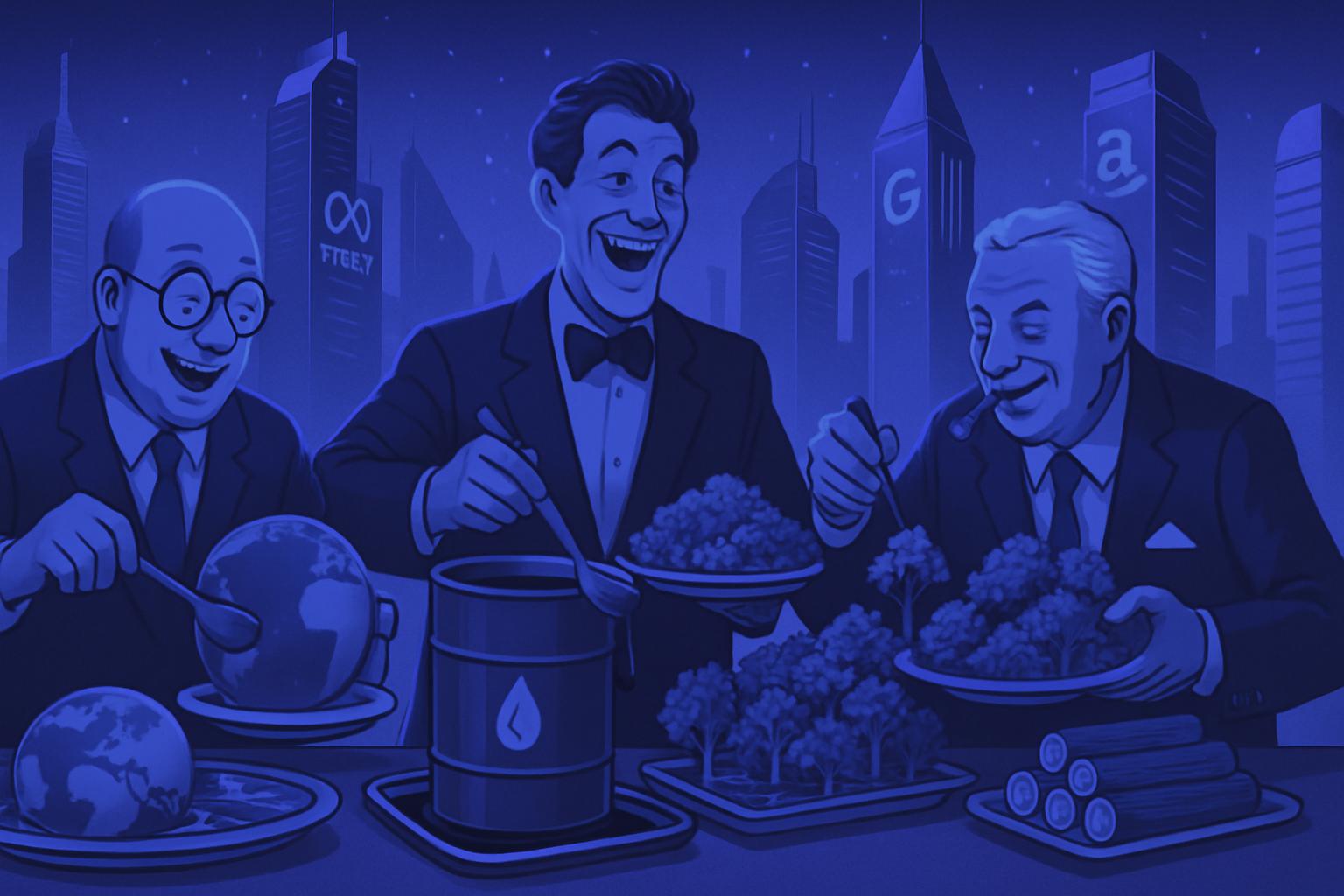 découvrez la satire incisive de jesse armstrong dans 'mountainhead', révélant les travers des milliardaires technologiques. plongez dans une critique mordante où la planète terre est comparée à un buffet à volonté, interrogeant notre rapport à la richesse et à la consommation.