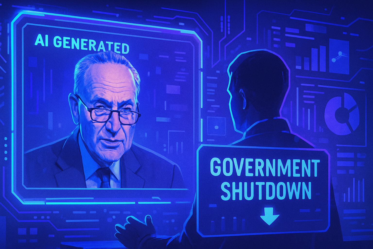 découvrez comment le nrsc exploite une vidéo générée par ia représentant schumer pour attaquer les démocrates sur la question du risque de fermeture du gouvernement. analyse des enjeux politiques et des implications de l'utilisation de l'ia dans la communication politique.