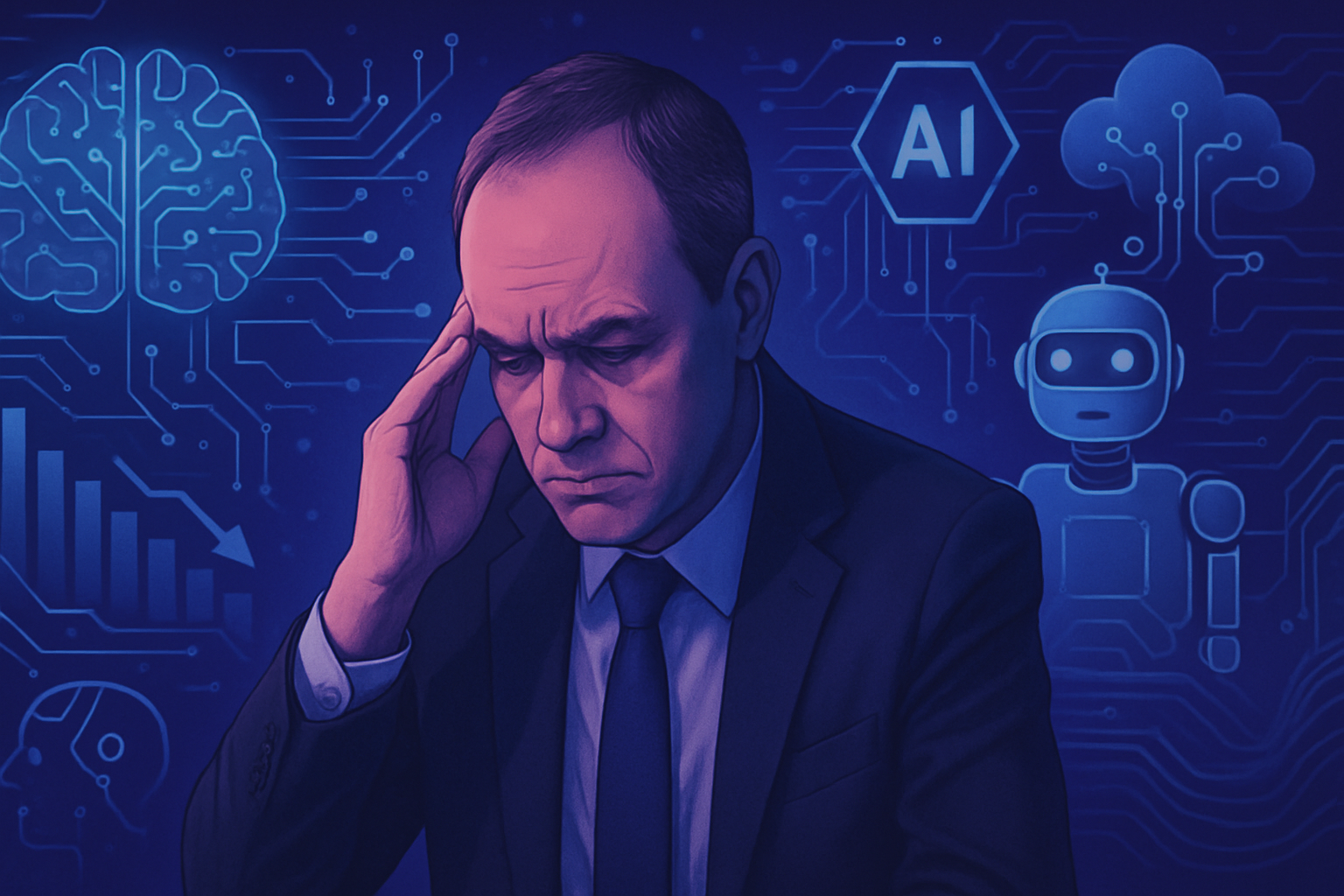 découvrez les répercussions de l'essor de l'intelligence artificielle sur le marché de l'emploi, avec l'annonce du pdg de bt group concernant la suppression de 40 000 postes. analyse des enjeux économiques et sociaux liés à cette transformation numérique.