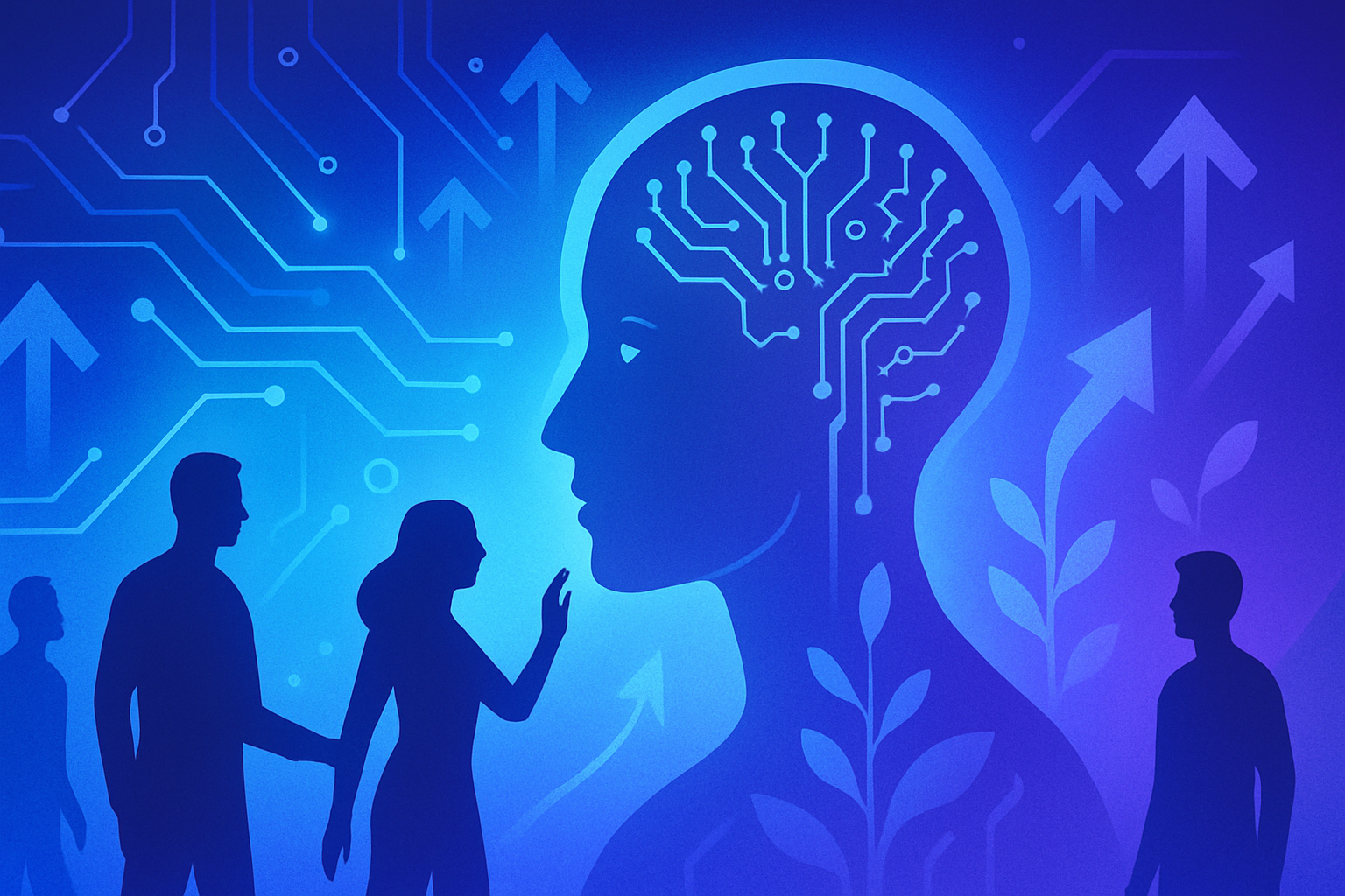 découvrez comment entreprises et individus s'engagent à promouvoir une intelligence artificielle responsable, conçue pour renforcer et valoriser les capacités humaines plutôt que de les remplacer ou les réduire.