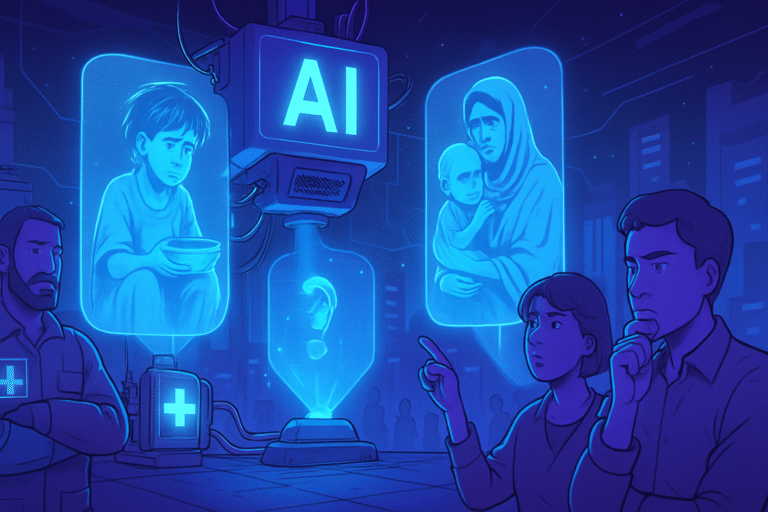 Les Organisations Humanitaires sous le Feu des Critiques pour leurs Images de Pauvreté Générées par l&rsquo;IA