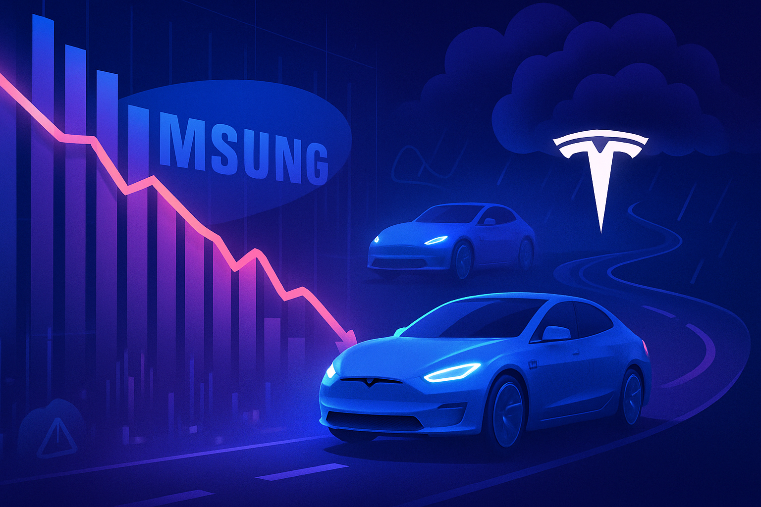 découvrez comment l'accord entre samsung electronics et tesla impacte le marché, avec une analyse des raisons derrière le recul des actions de samsung et les défis économiques qui se profilent à l'horizon.