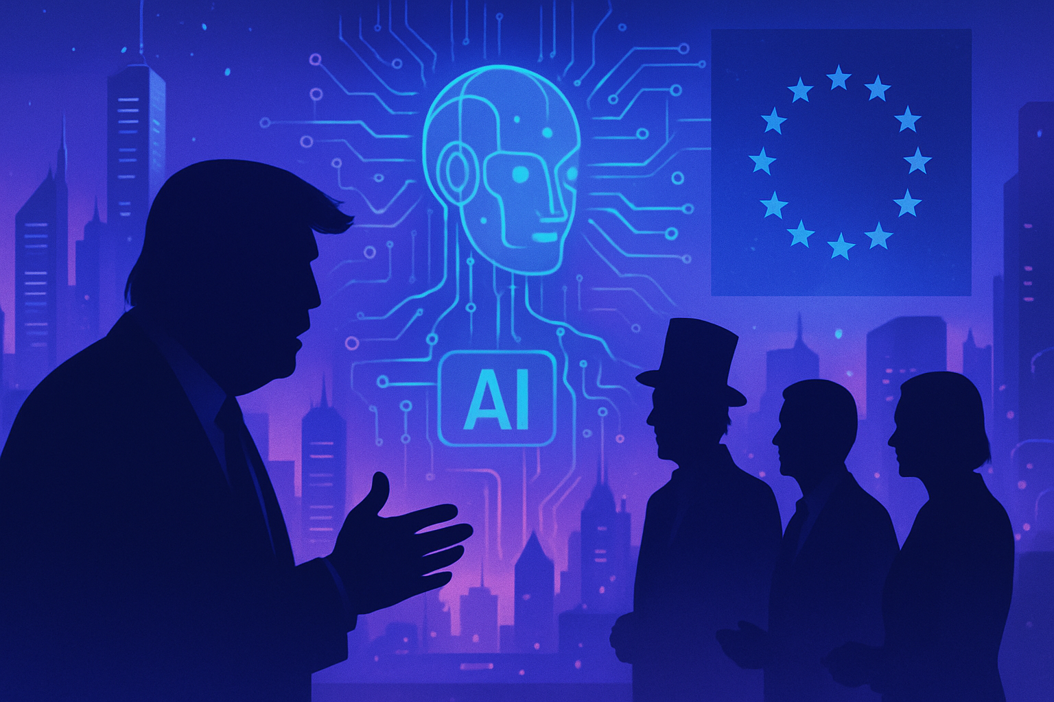 découvrez comment les projets de donald trump sur l'intelligence artificielle pourraient être entravés par le poids croissant des régulations et standards européens dans ce domaine stratégique.
