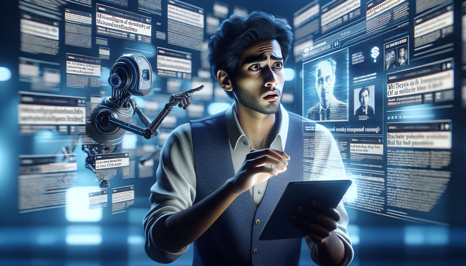 découvrez comment les chatbots basés sur l'intelligence artificielle peuvent tromper et désinformer sur les actualités, selon une enquête révélée par la bbc. un regard approfondi sur les impacts et les dangers de la désinformation numérique.
