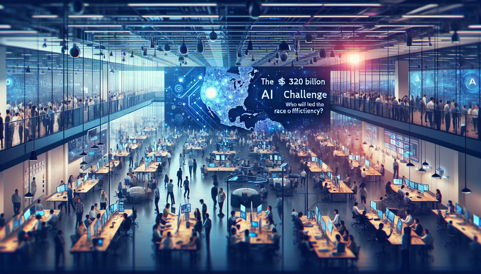 découvrez comment les grandes entreprises technologiques investissent 320 milliards de dollars dans l'intelligence artificielle et les défis qu'elles rencontrent pour optimiser leur efficacité dans cette course innovante.