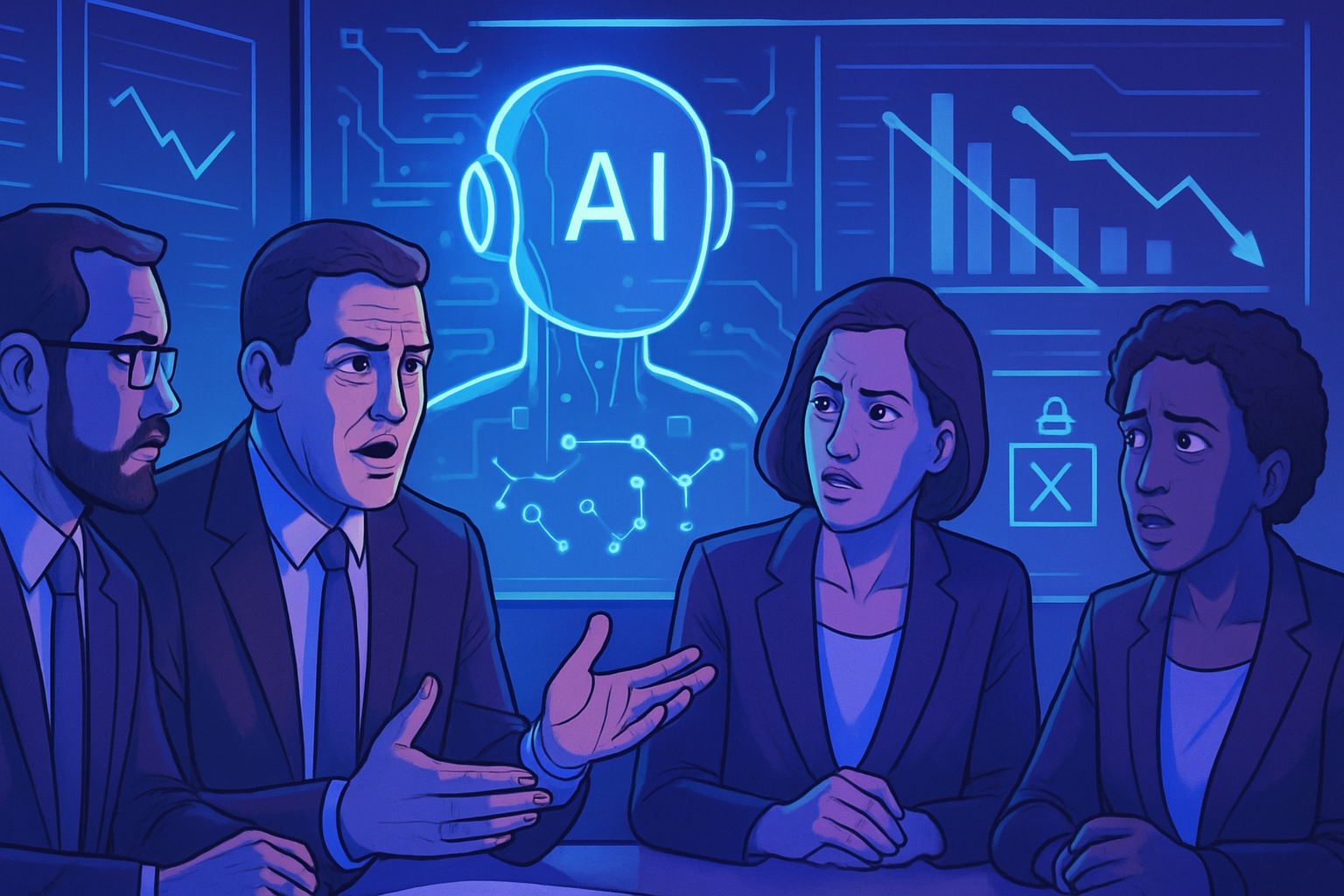 découvrez comment les dirigeants d'entreprise abordent ouvertement le sujet de l'intelligence artificielle et ses implications sur l'emploi. une réflexion sur l'avenir du travail à l'ère numérique.