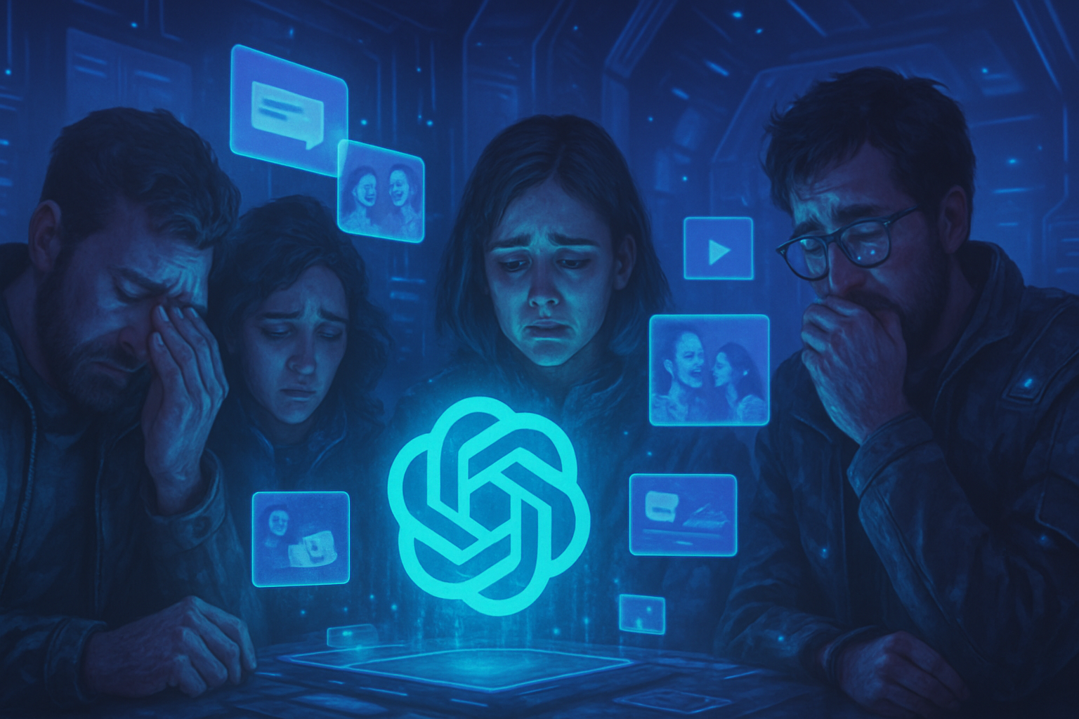 les amateurs d'intelligence artificielle expriment leur tristesse face à la suppression de l'ancien modèle de chatgpt, comparant cette perte à un adieu bouleversant. découvrez pourquoi cette version a tant marqué les utilisateurs.