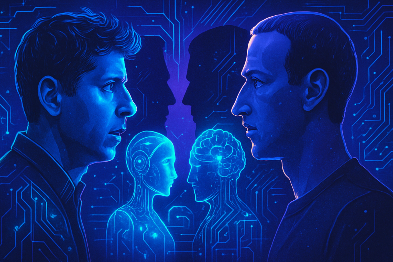 explorez les tensions croissantes entre sam altman et mark zuckerberg, deux icônes de la technologie, et découvrez comment leurs désaccords mettent en lumière les enjeux et dynamiques complexes liés à l'intelligence artificielle dans notre monde moderne.