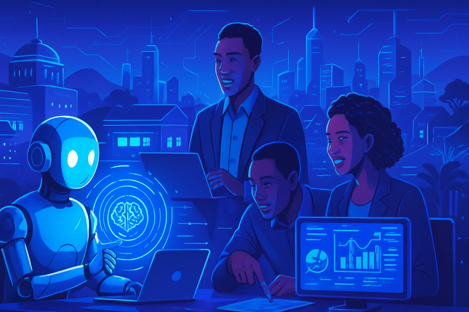 découvrez comment les pme africaines révolutionnent la scène mondiale grâce à l’intelligence artificielle et s’apprêtent à bouleverser la concurrence internationale d’ici 2027.
