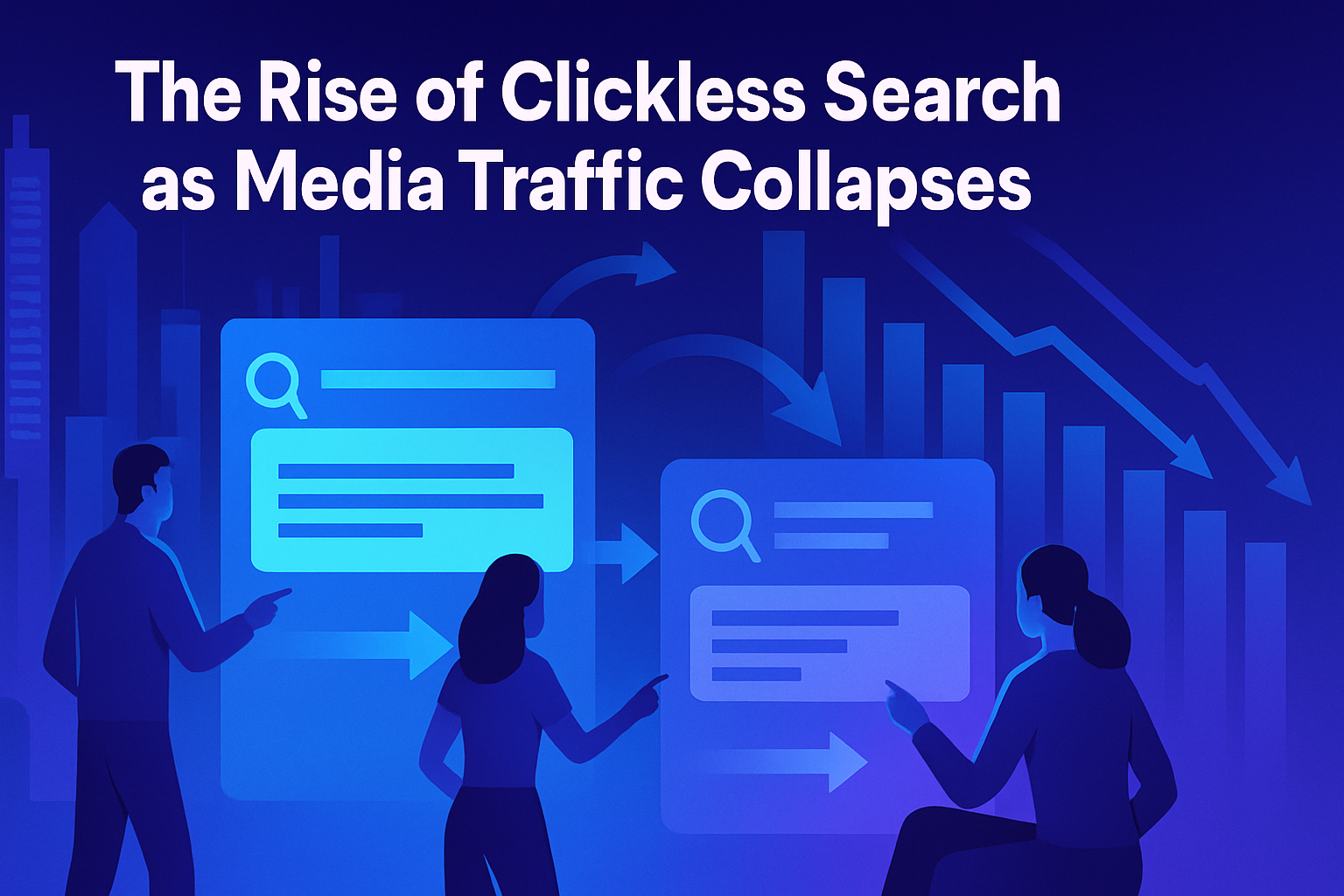 découvrez comment l'essor des recherches sans clic transforme le paysage numérique, alors que le trafic des médias traditionnels connaît un déclin alarmant. analyse des tendances, des impacts et des stratégies à adopter pour s'adapter à cette nouvelle ère.