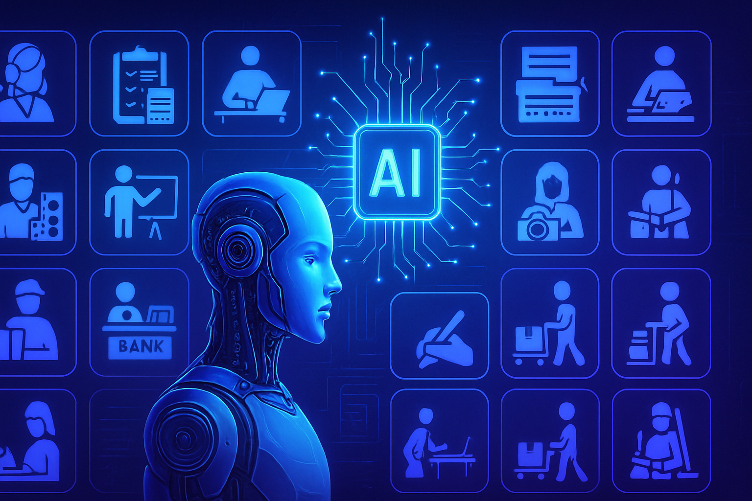 découvrez comment l'intelligence artificielle transforme le paysage professionnel de demain avec notre analyse des 40 métiers menacés d'extinction, selon une étude récente de microsoft. informez-vous sur les enjeux et les opportunités à venir.