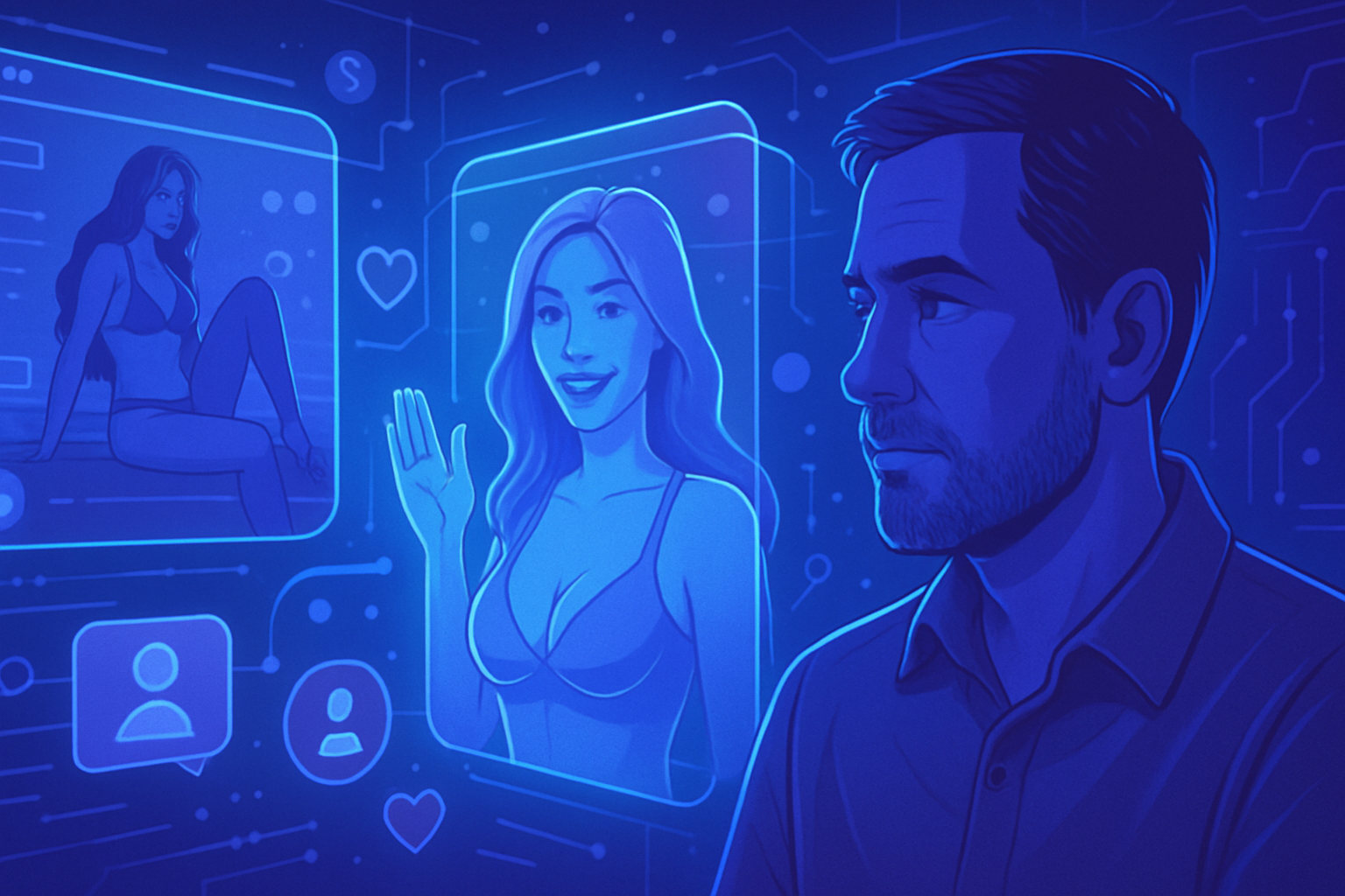 découvrez dans ce podcast une analyse de l'industrie de la pornographie en 2025 : l'impact d'onlyfans, la montée des petites amies virtuelles et la popularité du phénomène des 'beaux-pères'.