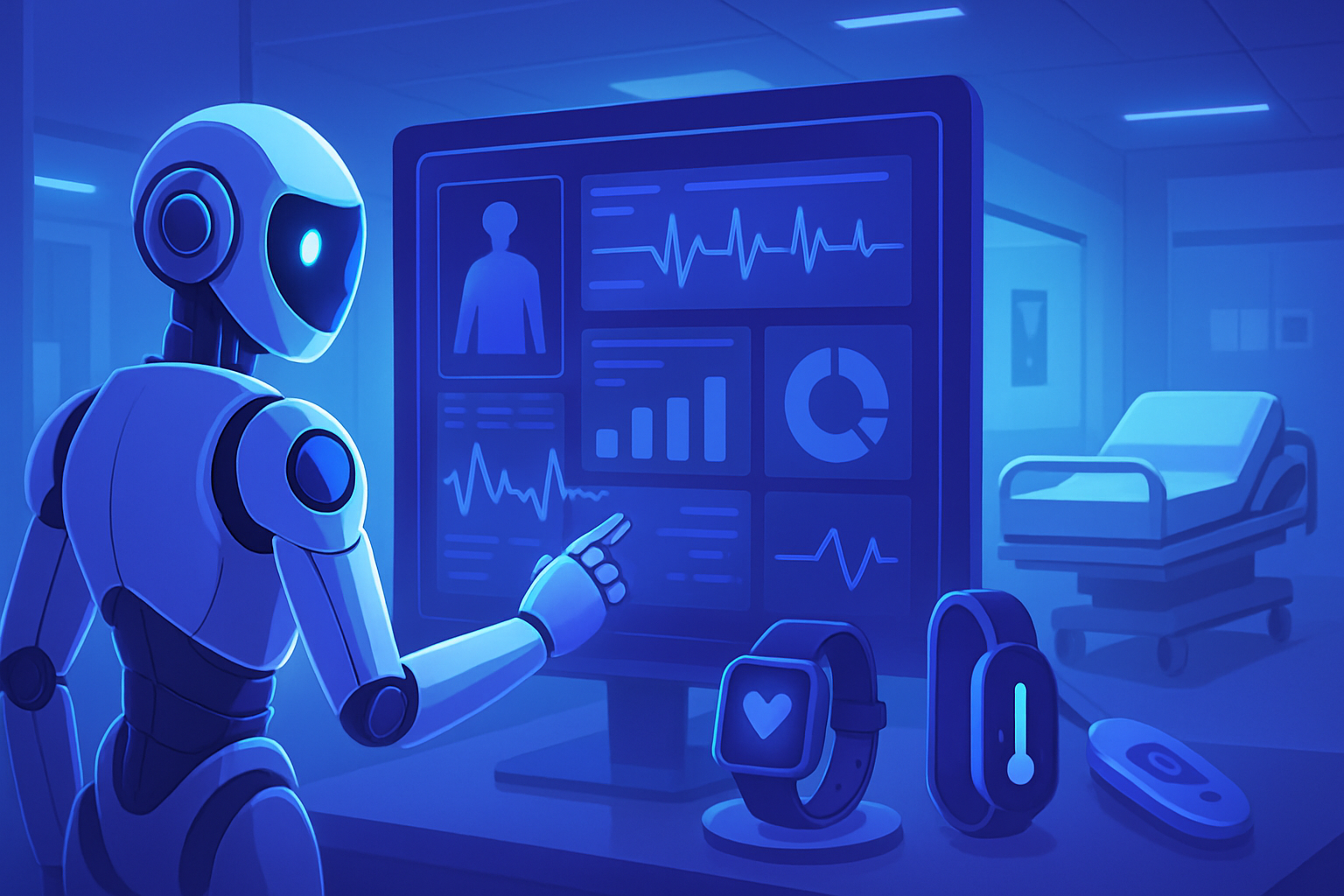 découvrez comment l'intelligence artificielle transforme le secteur de la santé avec des applications innovantes, tout en faisant face à des défis qui limitent son développement. plongez dans un monde où technologie et médecine s'entrelacent pour améliorer les soins, tout en examinant les obstacles à une adoption plus large.