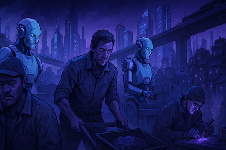 L&rsquo;intelligence artificielle pourrait engendrer une « sous-classe permanente », mais les véritables artisans de cette bulle technologique demeurent remplaçables | Van Badham