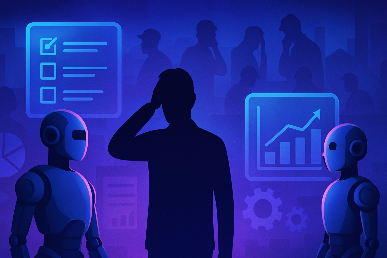 selon un sondage récent, près d’un adulte britannique sur deux redoute que l’intelligence artificielle ne menace ou transforme son emploi, révélant des inquiétudes croissantes face à l’impact de l’ia sur le marché du travail au royaume-uni.