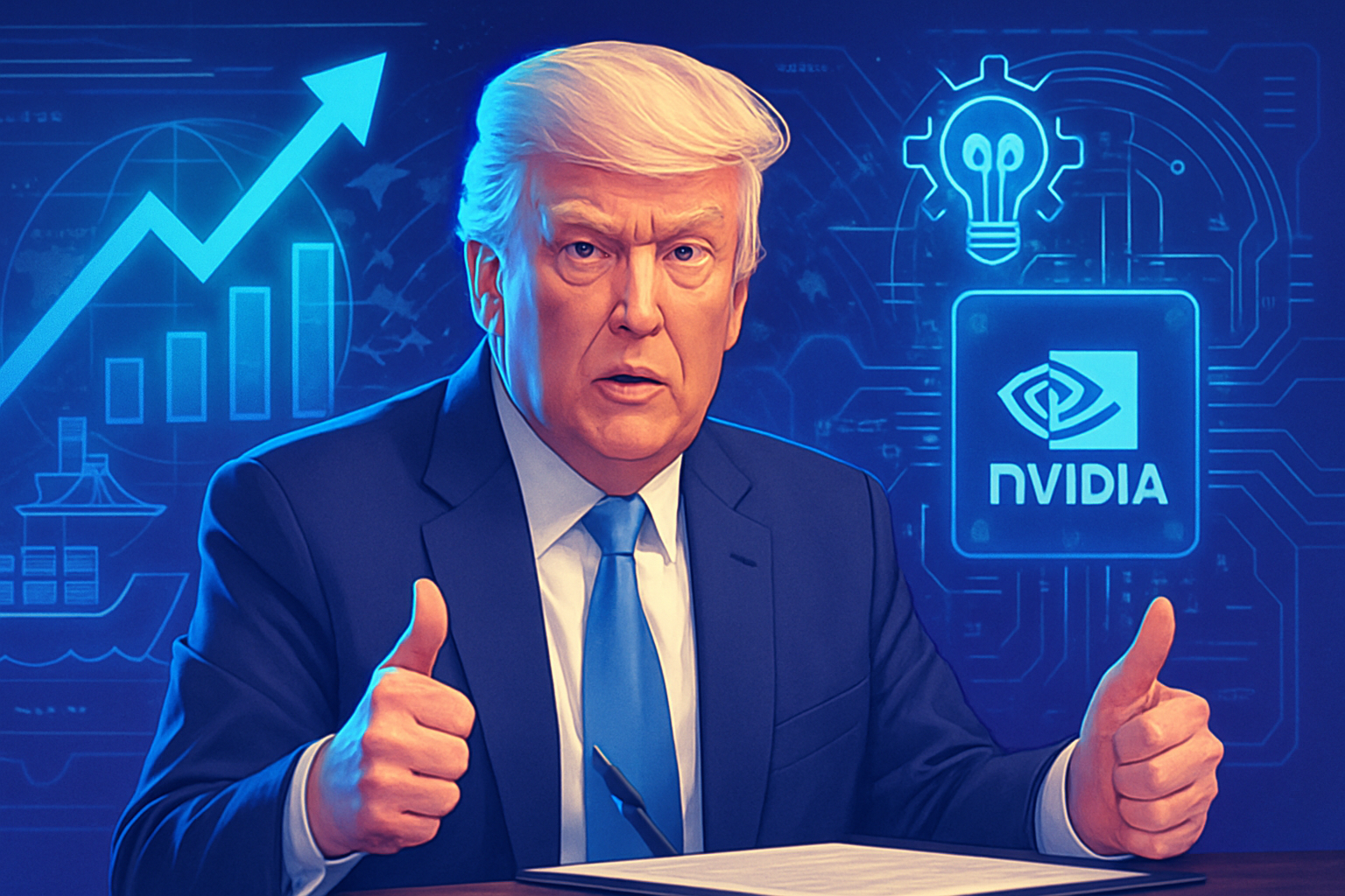 découvrez pourquoi donald trump défend l'accord autorisant nvidia à obtenir une licence de contrôle des exportations, ses arguments et les enjeux pour l'industrie technologique et la politique commerciale américaine.