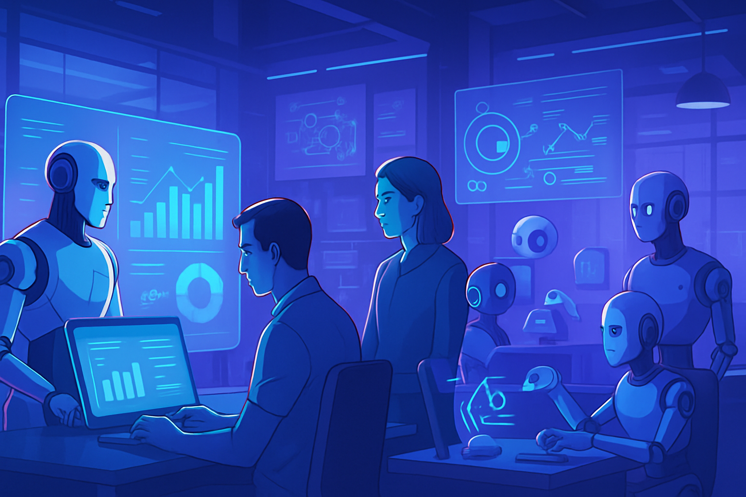 découvrez comment l'intelligence artificielle transforme en profondeur les méthodes de travail, rappelant une nouvelle ère de taylorisme 2.0. analyse des enjeux, des bénéfices et des défis pour les entreprises et les salariés.