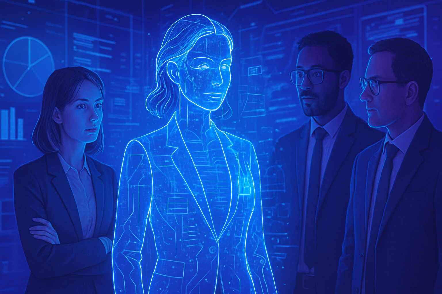 découvrez comment une employée municipale anglaise se transforme en avatar d'une intelligence artificielle pour révolutionner le soutien de ses collègues. plongez dans cette histoire captivante qui allie innovation technologique et collaboration au sein des municipalités.