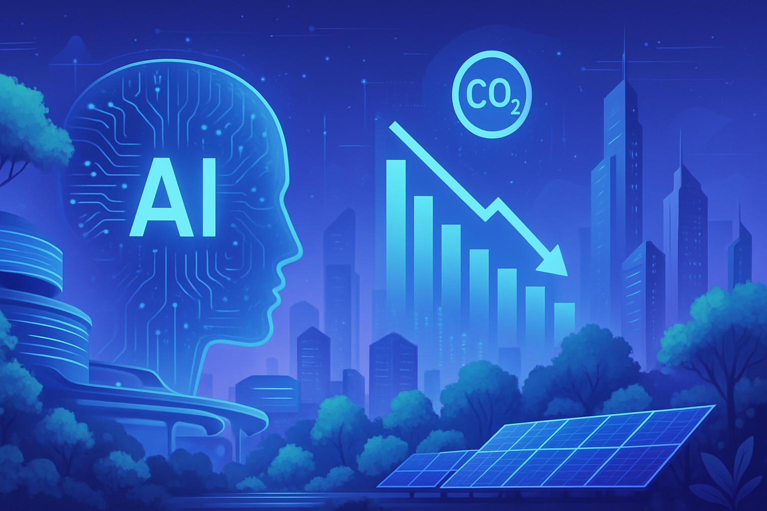 découvrez comment une nouvelle étude met en lumière le potentiel révolutionnaire de l'intelligence artificielle pour réduire de manière significative les émissions mondiales de carbone, favorisant ainsi une transition vers un avenir plus durable.