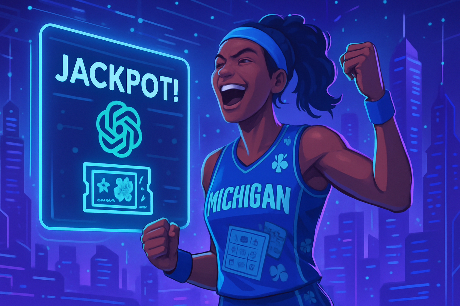 découvrez comment une joueuse du michigan a remporté un incroyable jackpot grâce à l'aide de chatgpt. une histoire surprenante où l'intelligence artificielle mène à la victoire !