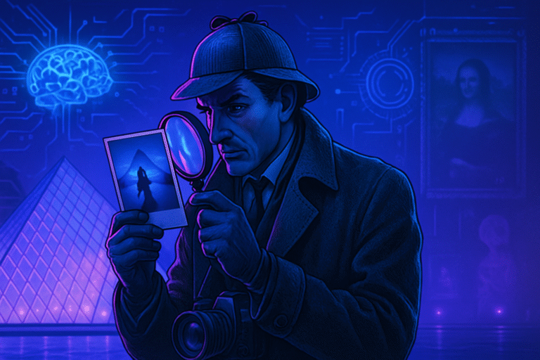 Vol au Louvre : le mystère du cliché viral décrypté par son photographe, entre Sherlock Holmes et intelligence artificielle