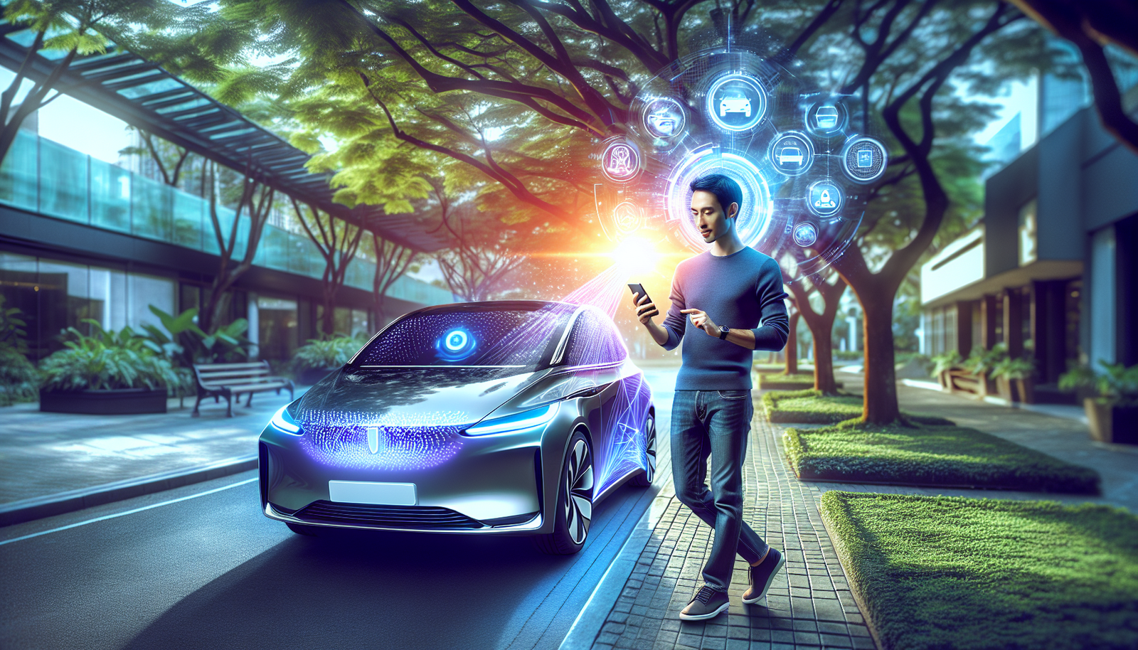 découvrez comment volkswagen révolutionne votre expérience mobile avec l'intégration de l'intelligence artificielle générative dans l'application myvw. accédez à des fonctionnalités personnalisées et optimisez votre conduite grâce à cette innovation technologique.