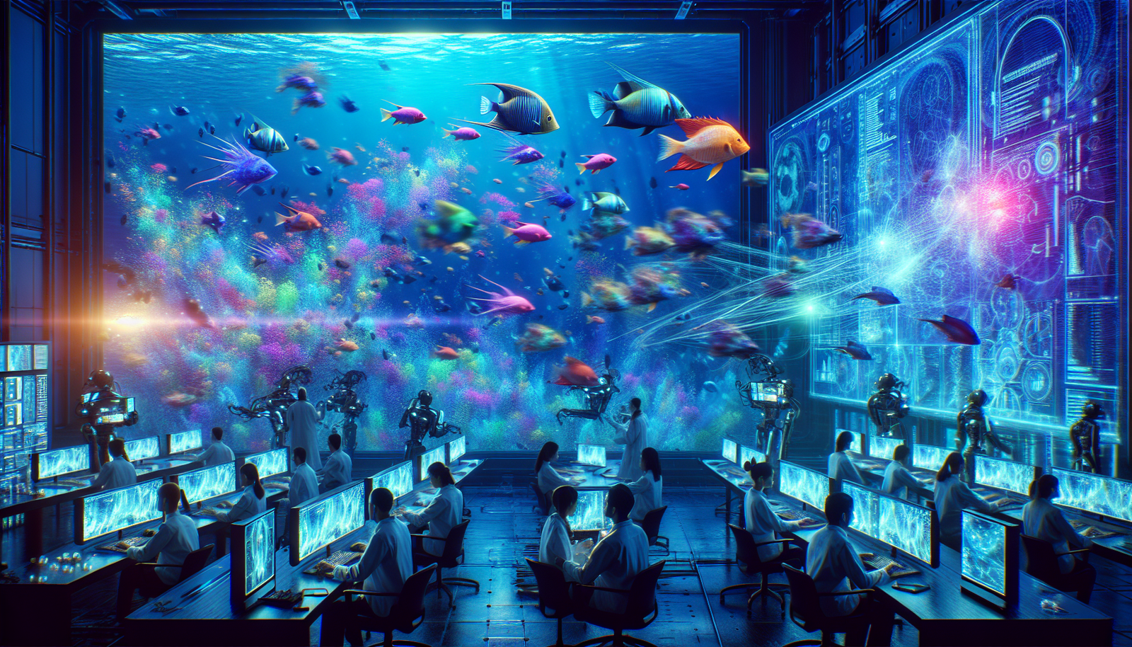 découvrez comment des scientifiques utilisent la réalité virtuelle pour observer les poissons et enseigner aux robots les comportements de regroupement, ouvrant ainsi de nouvelles perspectives dans la recherche en biologie et en intelligence artificielle.