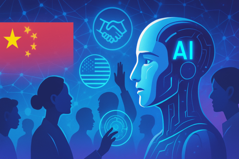 中国依靠开放和包容的人工智能与美国竞争