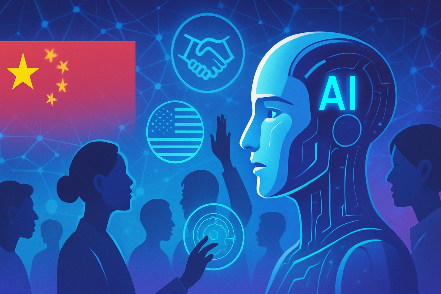 la chine adopte une approche d'intelligence artificielle ouverte et inclusive pour se positionner comme un leader mondial face aux états-unis. découvrez comment cette stratégie vise à favoriser l'innovation et la coopération tout en surmontant les défis technologiques.