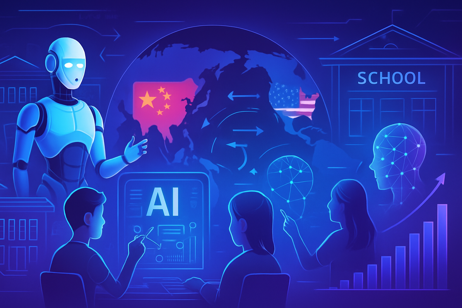 découvrez les enjeux majeurs de l'investissement chinois de 100 milliards de dollars en intelligence artificielle pour les écoles, ainsi que son impact sur les politiques d'innovation aux états-unis. analyse des bénéfices et des défis que cet investissement pose dans le paysage éducatif et technologique international.