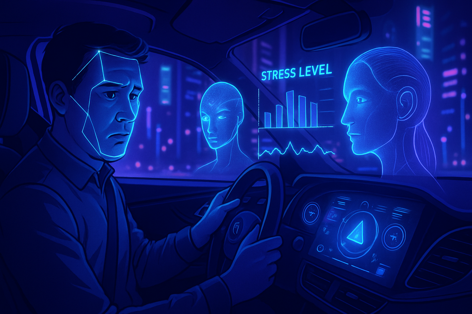 découvrez comment un nouveau modèle d'intelligence artificielle identifie les sources de stress des conducteurs, offrant ainsi la possibilité de développer des assistants de conduite intelligents qui améliorent la sécurité et le confort sur la route.